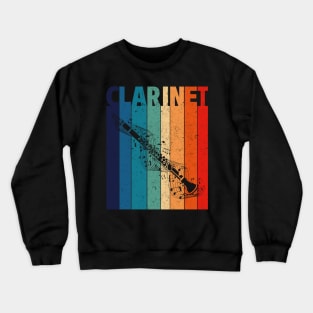 Vintage Clarinet Crewneck Sweatshirt